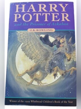 HARRY POTTER - “PRISONERS OF AZABAN”, by J.K. Rowling - FIRST EDITION